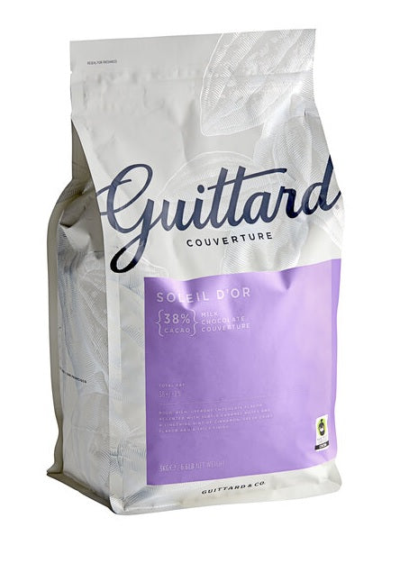 Guittard - Soleil d'Or 38% Cacao - Milk Chocolate - 25lbs