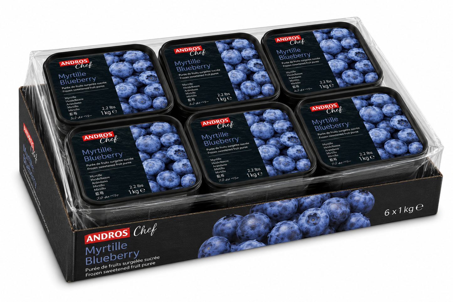 Frozen Wild Blueberry Puree