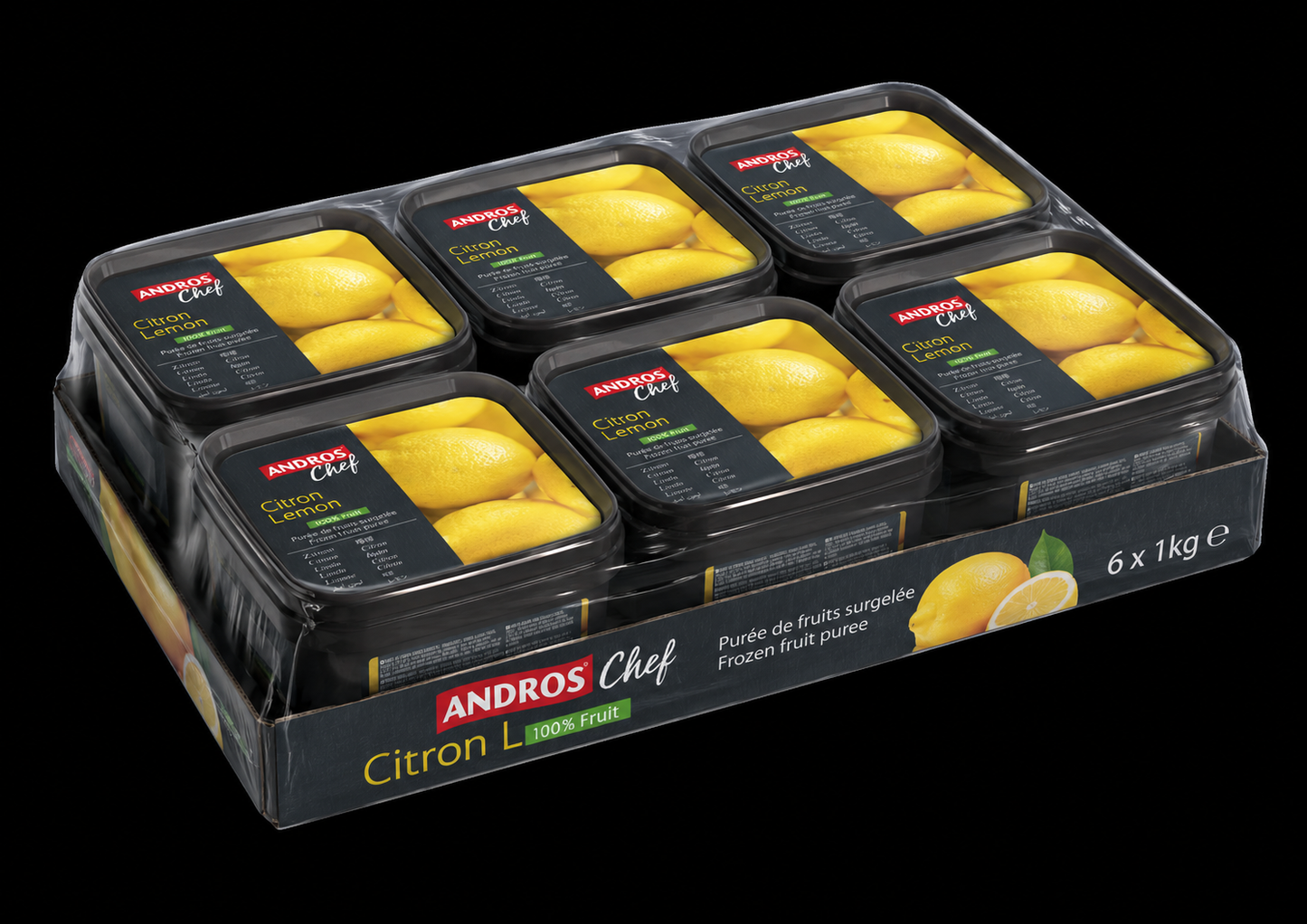 Frozen Yellow Lemon Puree