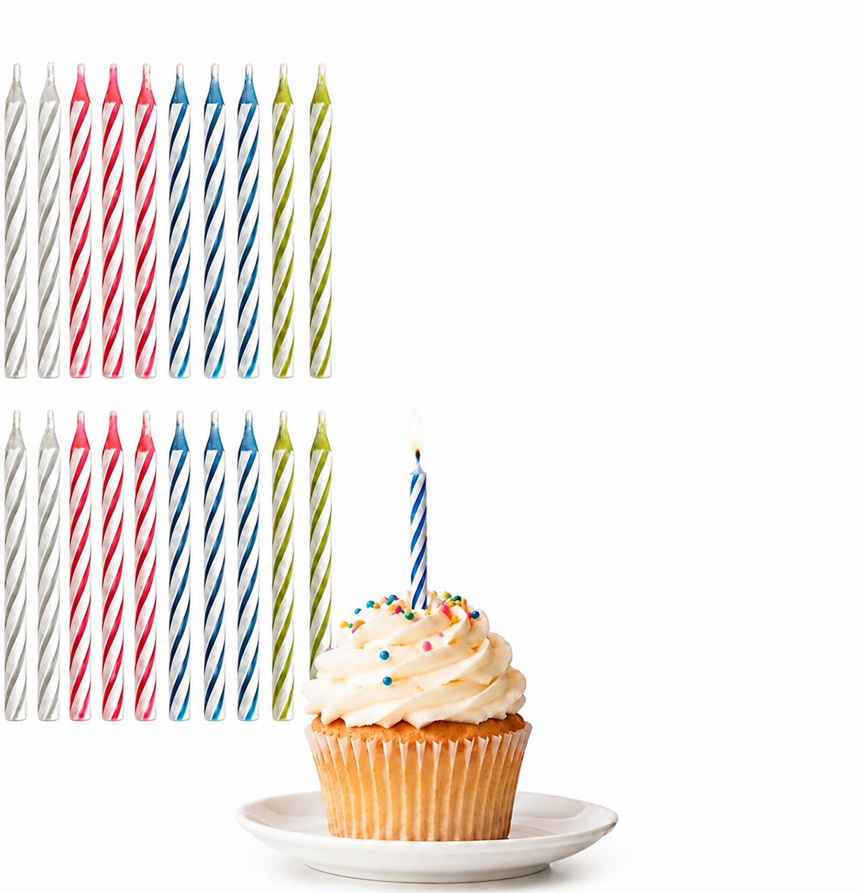 Magic Relight Candles 12 - 10 Pieces