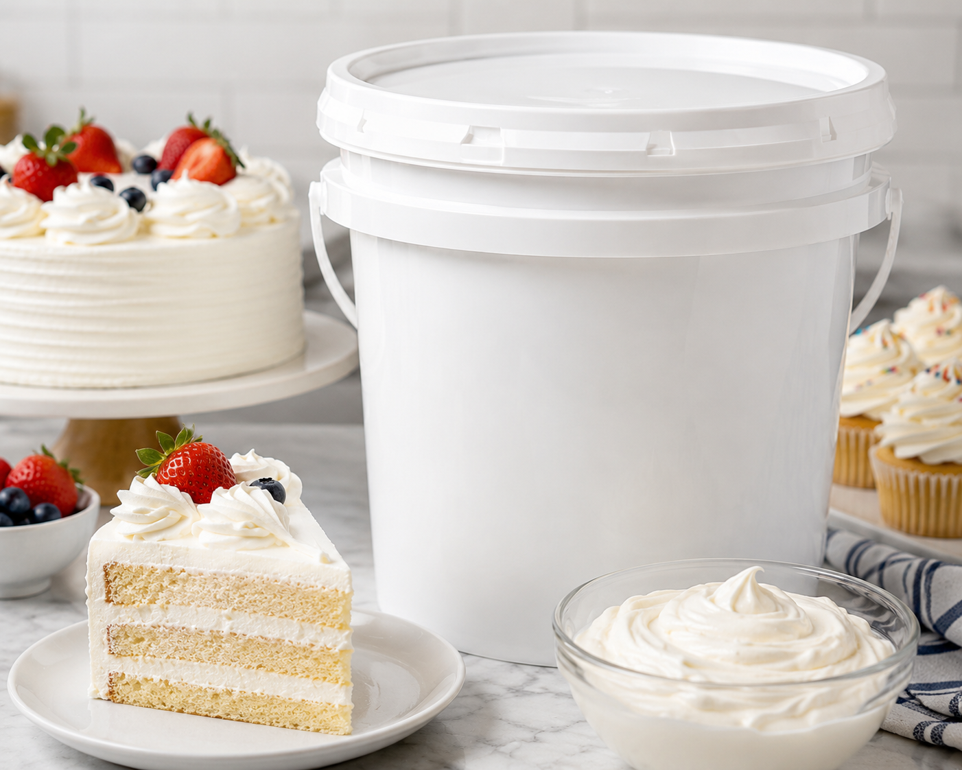 Pre-Whip Vanilla Topping