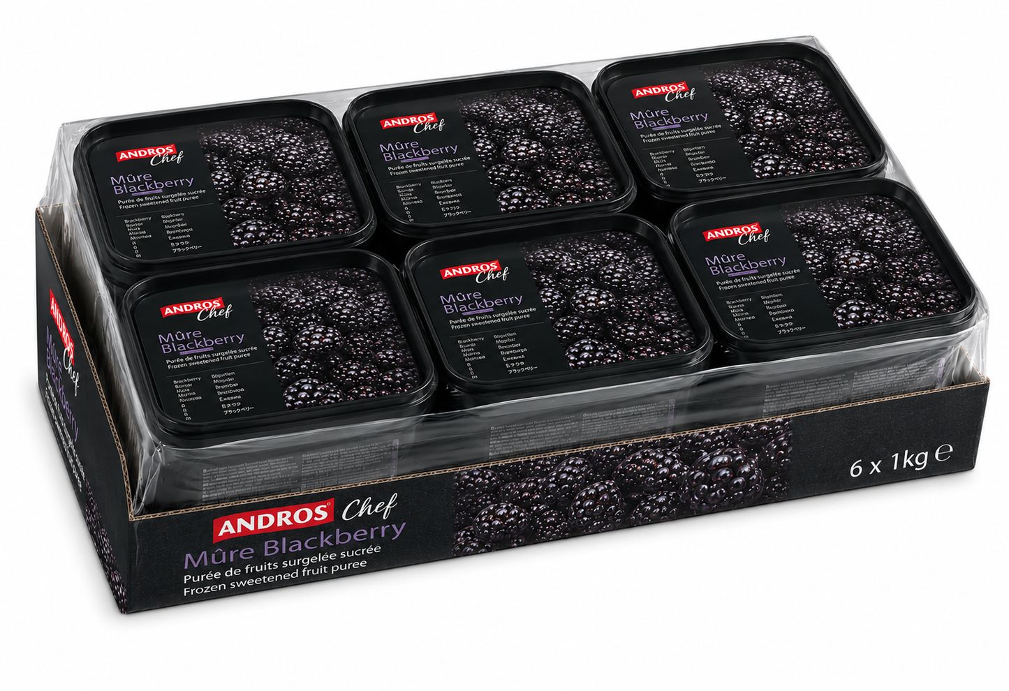 Frozen Blackberry Puree