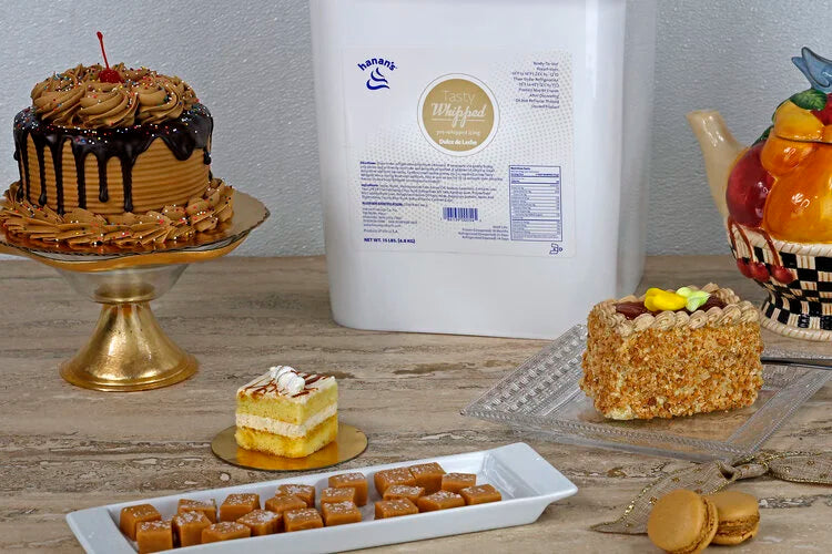 Hanan Pre-Whip Cookie & Cream Topping 15 LB