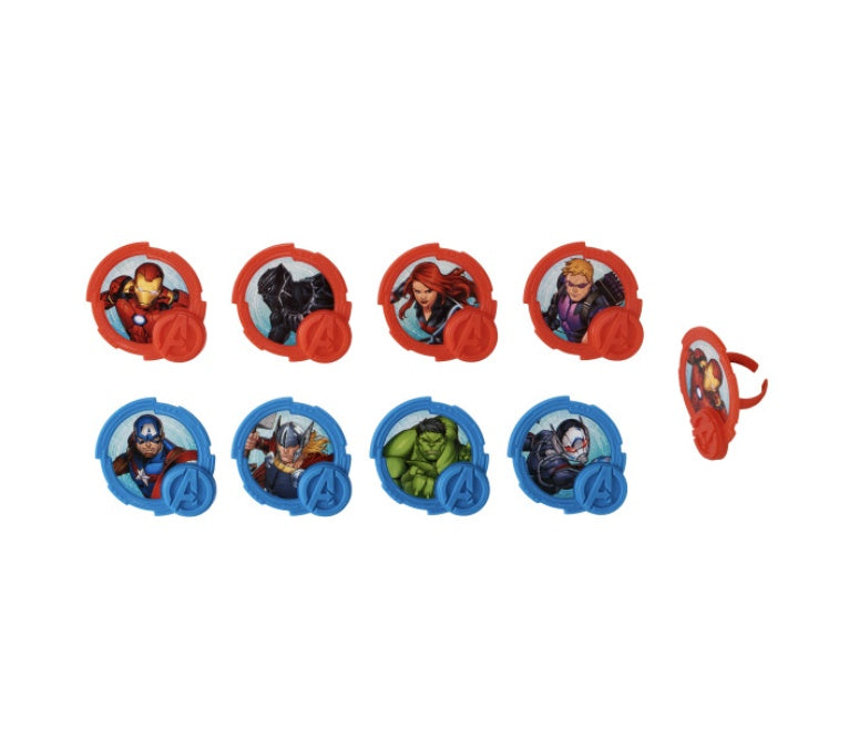 DecoPac Avengers Mightiest Heroes Rings 144 PCS