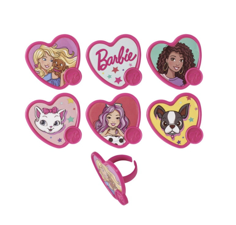 DecoPac Barbie Be the Future Rings 144 PCS