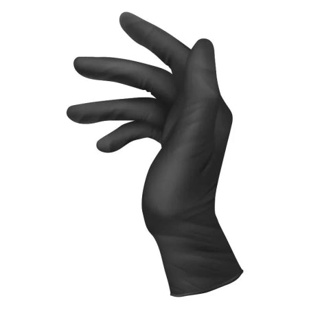 Black Nitrile Medium Gloves 5.5G