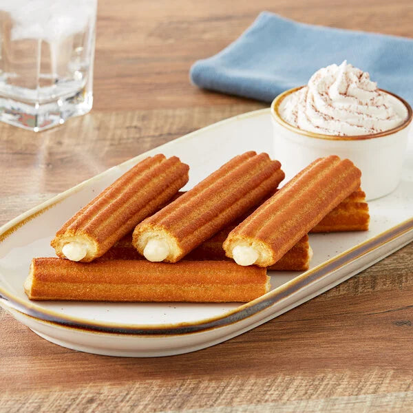 Frozen Bavarian Filled Churros 19 LB 100 Count (Yellow)