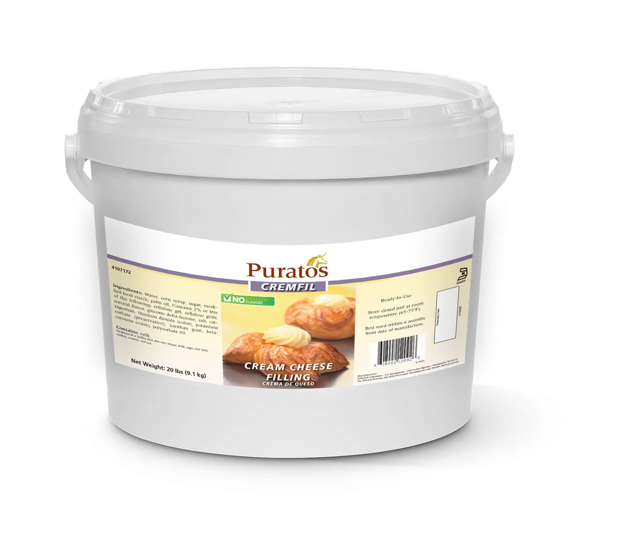 Puratos Cremfil Cream Cheese Filling 24 LB