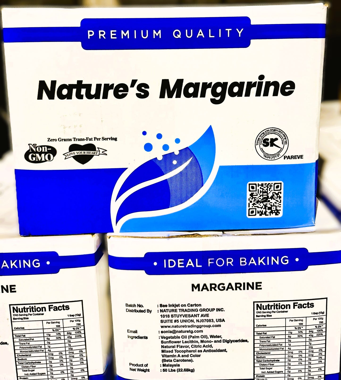 Natures Palm Margarine