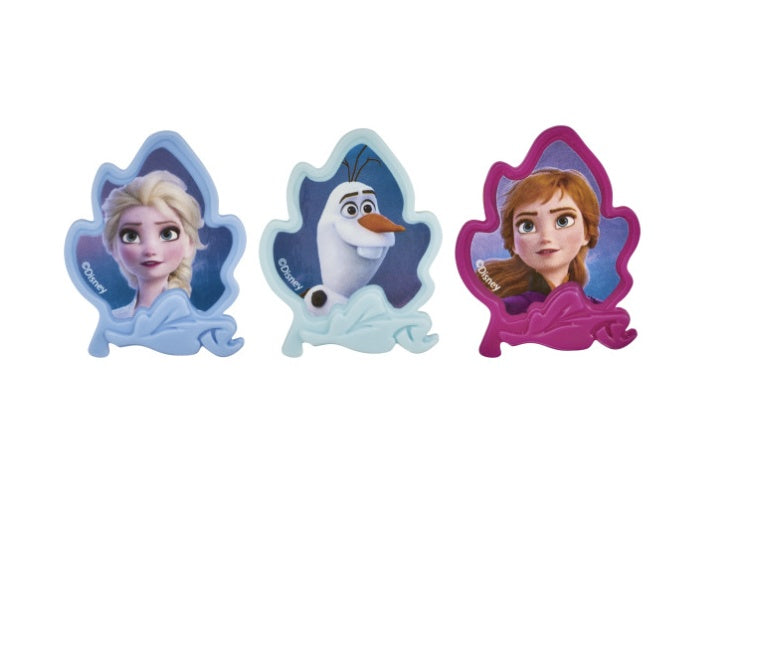 DecoPac Disney Frozen 2 Elsa Anna Olaf Rings 144 PCS