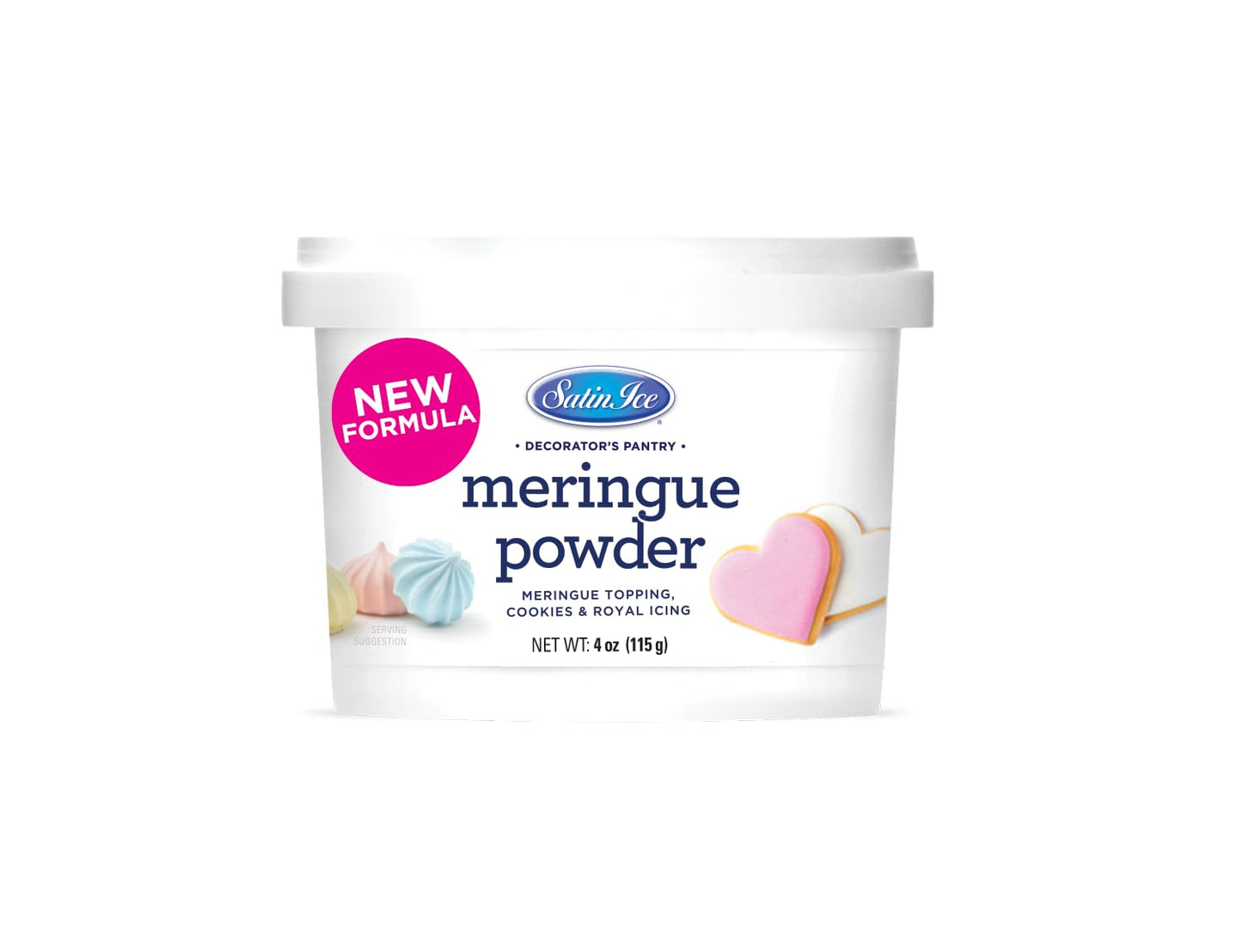 Satin Ice Meringue Powder - 16 oz