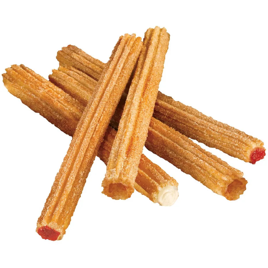 Frozen Cajeta Filled Churros 100 Count (Orange)
