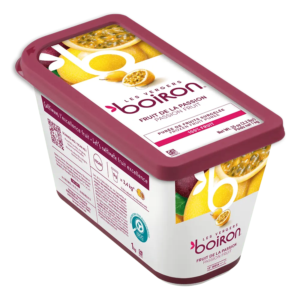 Frozen Passion Fruit Puree 10 kg Tube