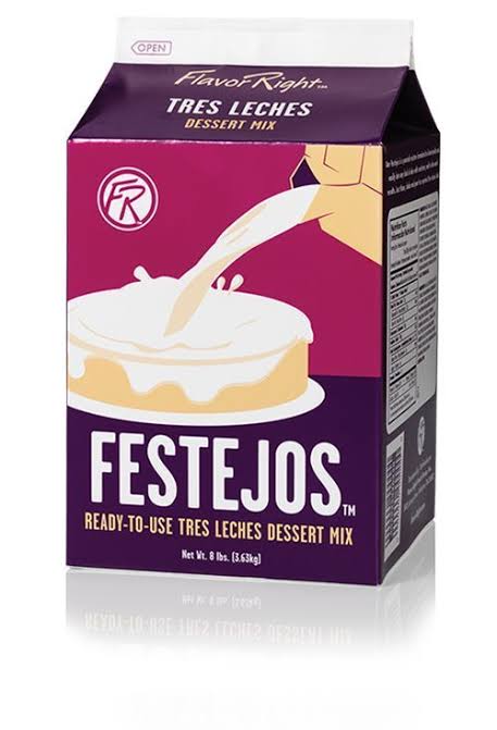 Flavor Right Festejos Tres Leches 4 - 1 gal