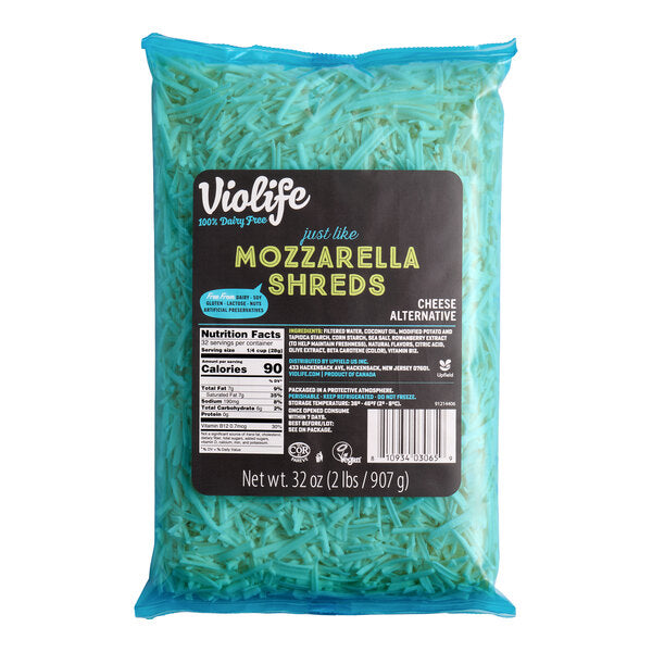 Violife Vegan Mozzarella Shreds 5 - 2 lb
