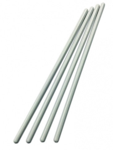 White Dowel Rods Loose Pack Bulk 144 Count