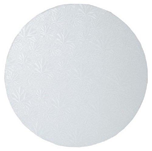 Round Cake Drums - 1/2 Inch Thick - White - 18 inch - 12 Qty