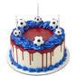 DecoPac Soccer Candle Holder 6pc Package