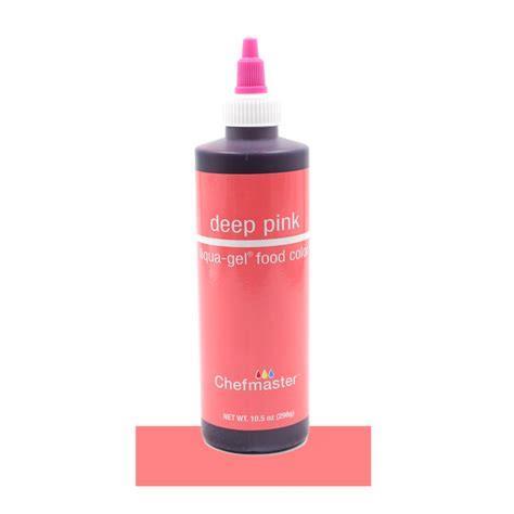 Liqua-Gel Deep Pink Food Coloring 10.5 Oz
