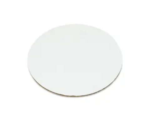 WHITE TOP CIRCLE - 125 PC