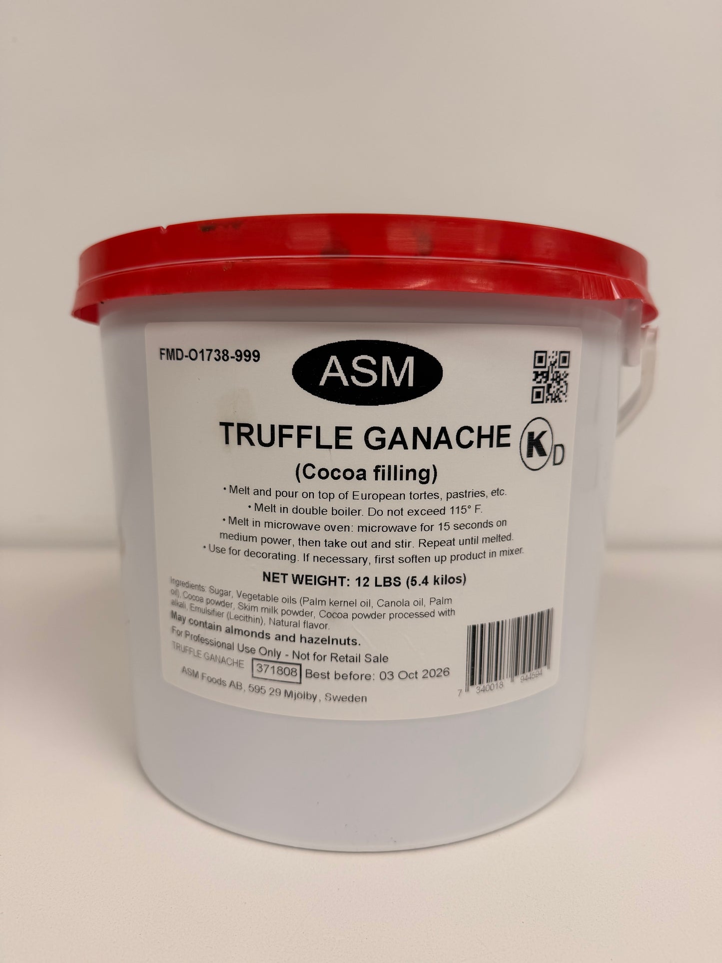 Milk Chocolate Truffle Ganache