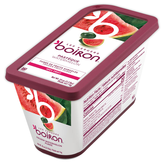 Boiron Watermelon 100% Fruit Purée – 1 kg (Frozen)
