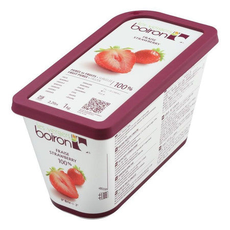Frozen Strawberry Puree 10 kg Tube