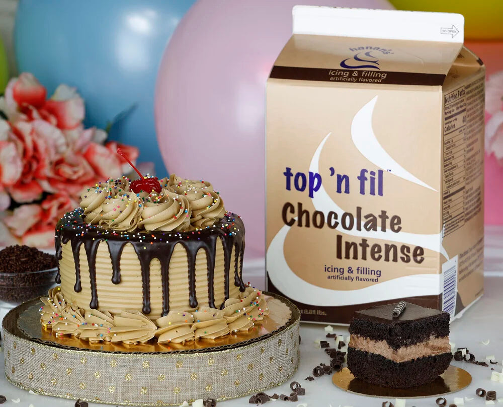 Hanan Top N' Fill Chocolate Intense 4 - 1 gal