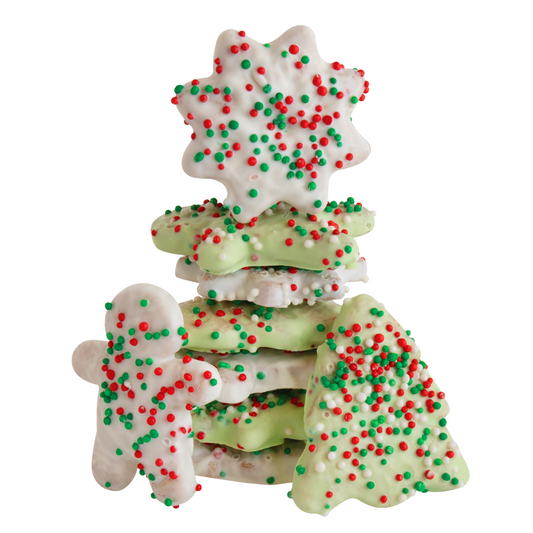 Christmas Mini Frosted Cookies