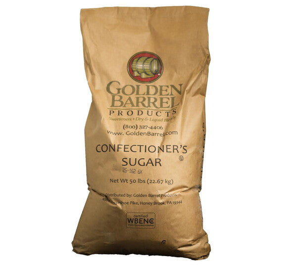 Golden Barrel 6X Confectioner’s Sugar 50 LB