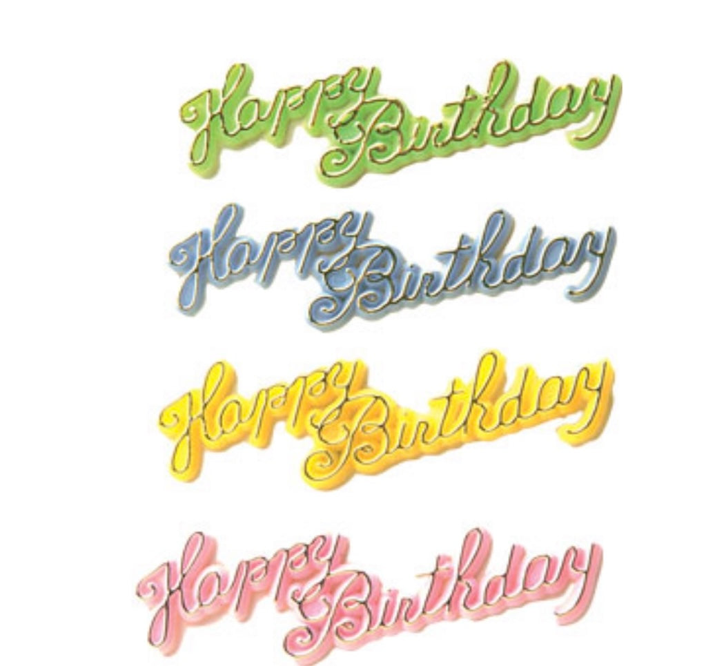 Assorted Happy Birthday Scripts