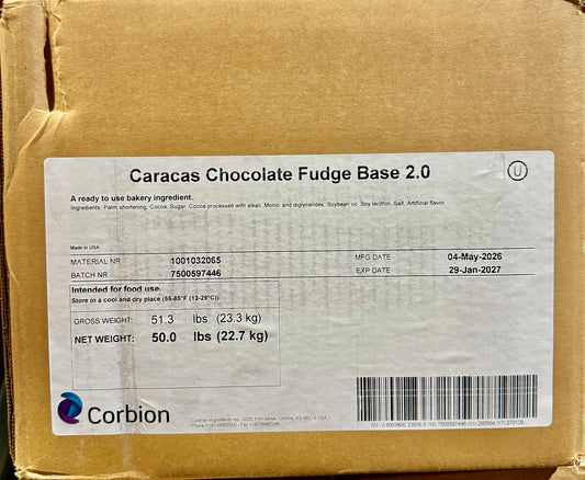 Caracas Chocolate Fudge Base 50lb