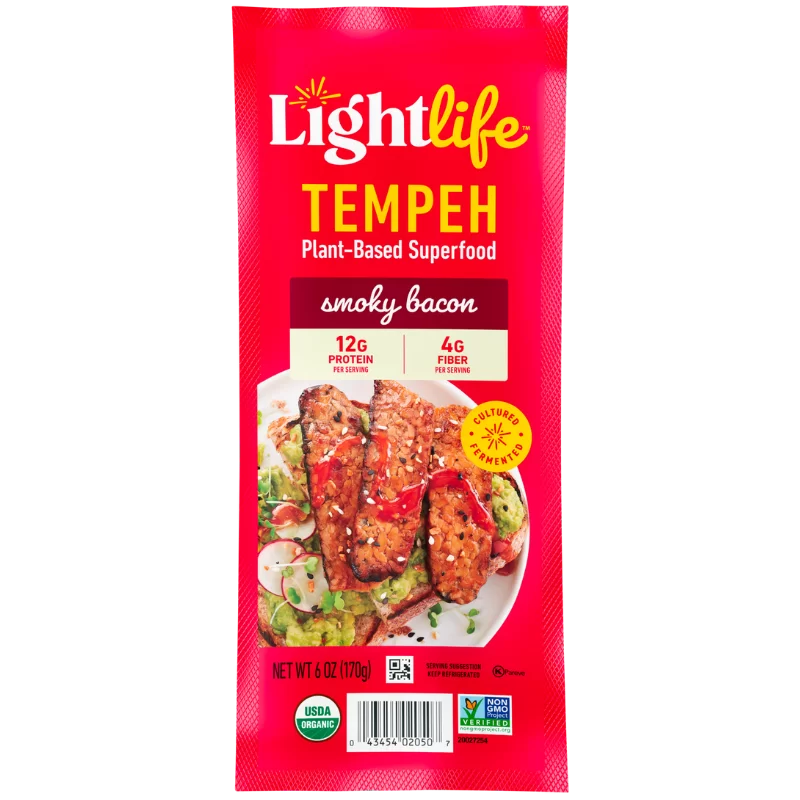 Lightlife Smoky Tempeh Vegan Strips 4 - 1.5 lb