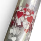 40" x 100' Valentine Bouquet Cellophane Roll
