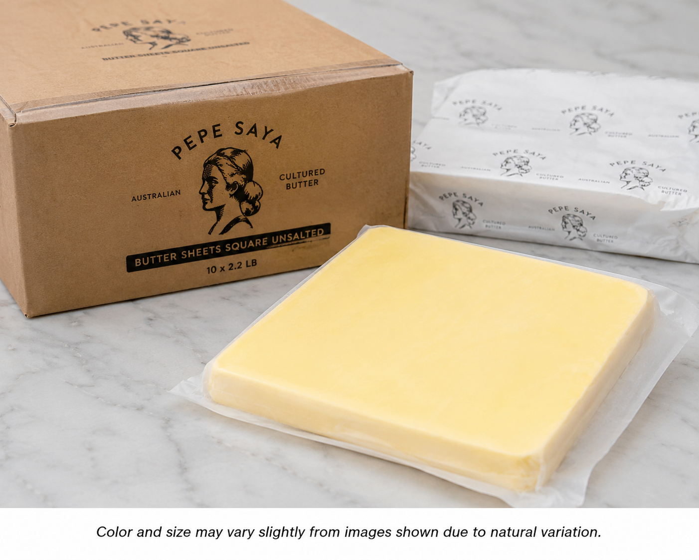 Pepe Saya Butter Sheets Square Unsalted