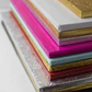 1/4" Square Silver Foldover -13-3/4X9-3/4- 100 Pieces