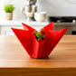 Square Chino Red Baking Cups