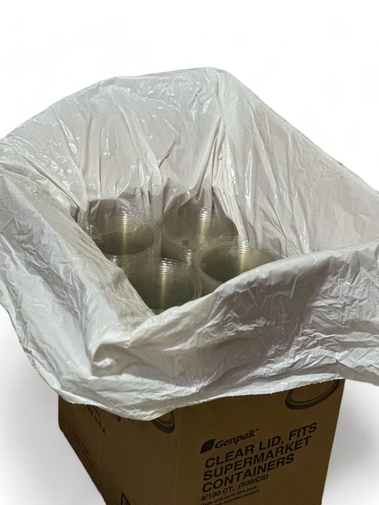 GENPAK- SC933 Clear Round Lids for Deli Containers for SC032