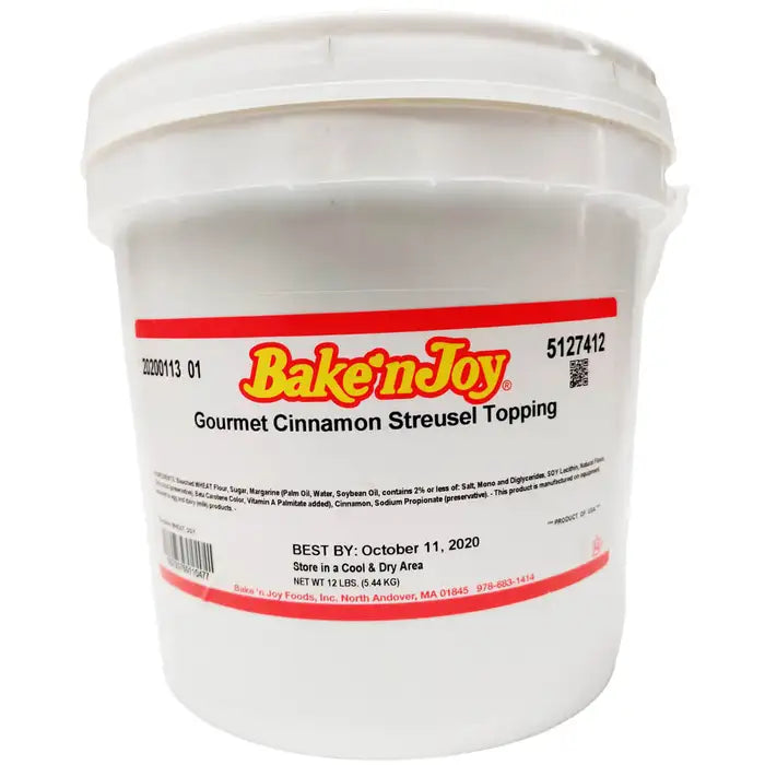Bake n Joy Cinnamon Streusel Topping 15 LB