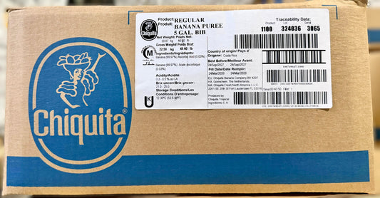 Chiquita Banana Puree 45 LB