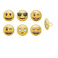 DecoPac Emoji Mood Assortment Rings 144 PCS