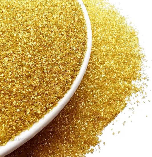 Gold Sanding Sugar 8 LB
