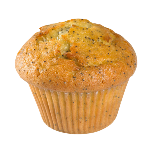 Frozen Lemon Poppy Yogurt Muffins 12 Count