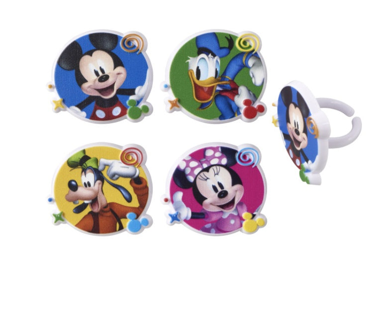 DecoPac Mickey Mouse Best Pals Around Rings 144 PCS