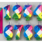 Number Candles "?"