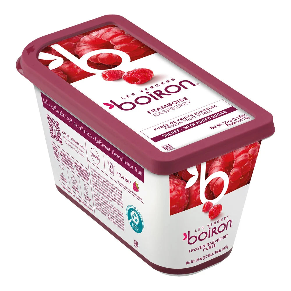 Frozen Raspberry Puree 10 kg Tub