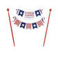 DecoPac Stars and Stripes Forever 6 Pieces