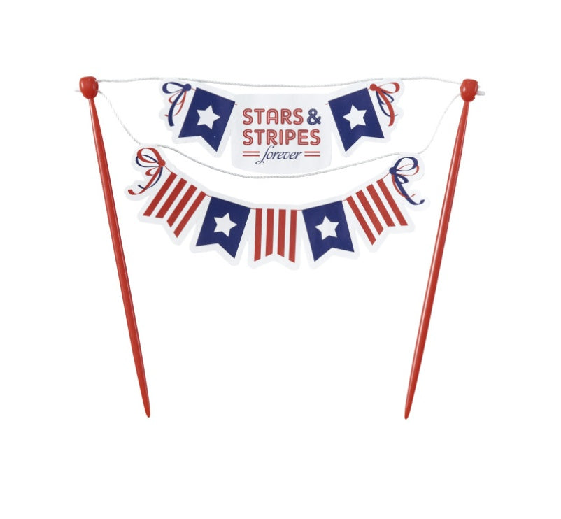 DecoPac Stars and Stripes Forever 6 Pieces