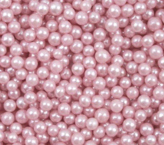 Sugar Pearls Pink 4mm