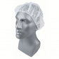 21" White Bouffant Hairnets 1000pc